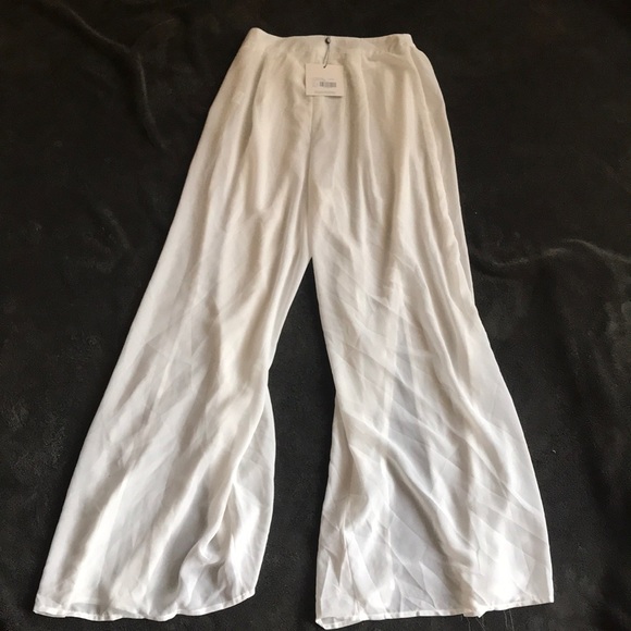 MISSGUIDED wise leg split trouser size 4!! NWT - Picture 1 of 3